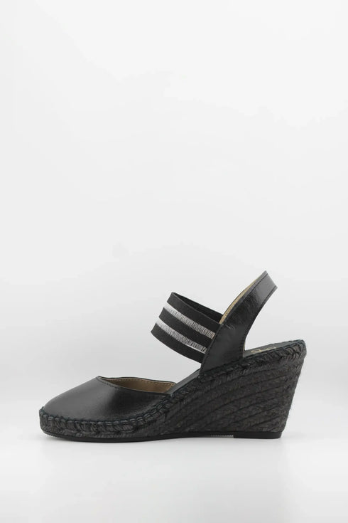 Juncal Aguirre Separated Strap Wedge Espadrille
