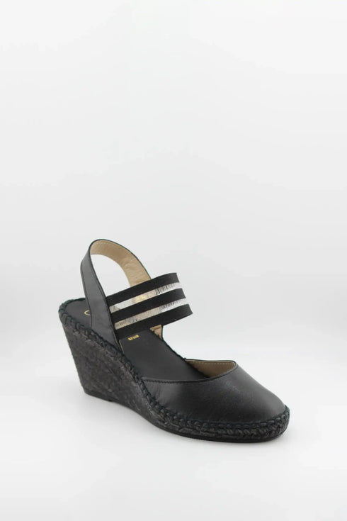 Juncal Aguirre Separated Strap Wedge Espadrille