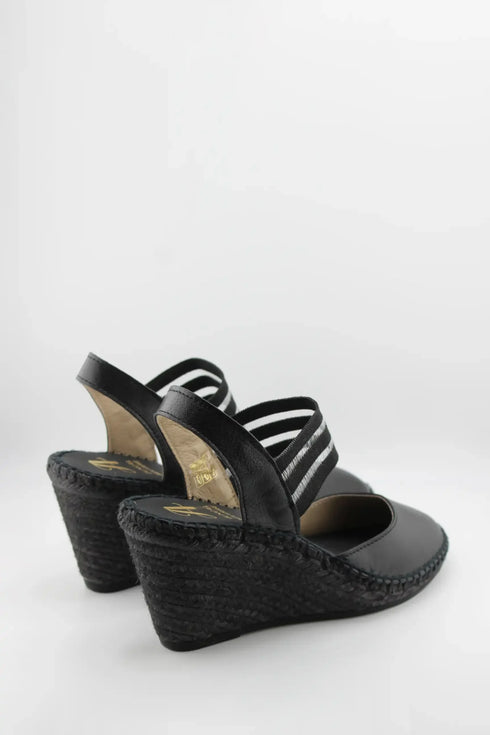 Juncal Aguirre Separated Strap Wedge Espadrille