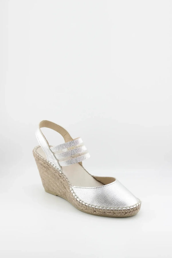 Juncal Aguirre Separated Strap Wedge Espadrille