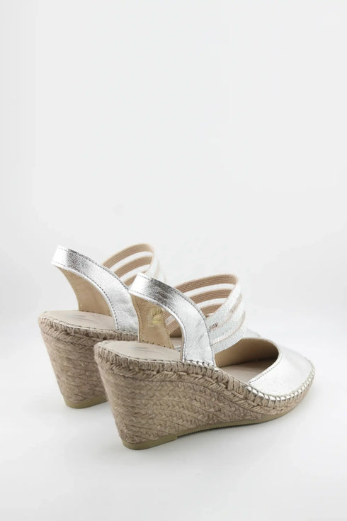 Juncal Aguirre Separated Strap Wedge Espadrille