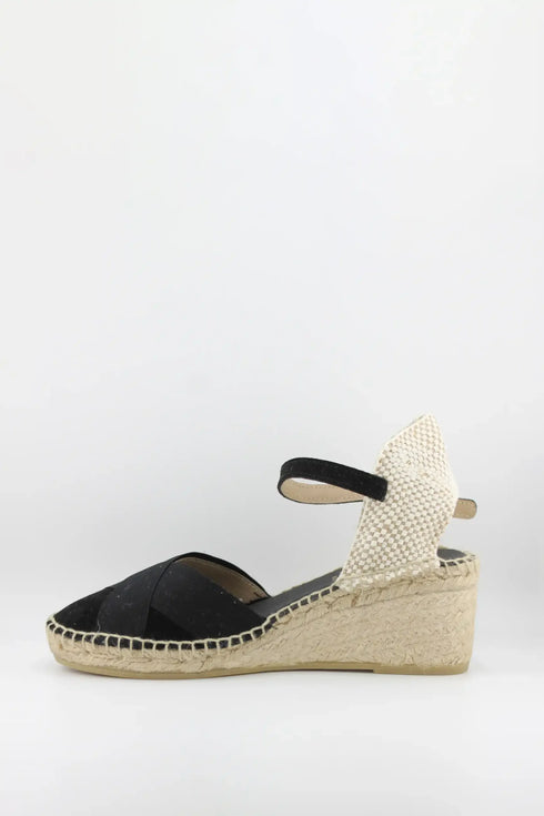 Juncal Aguirre Ankle Strap Espadrille Wedge