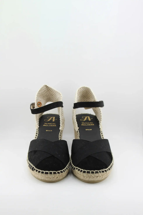 Juncal Aguirre Ankle Strap Espadrille Wedge