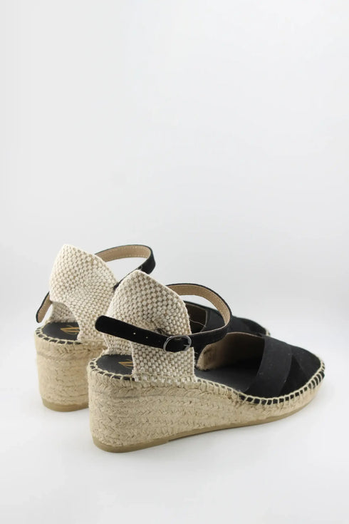Juncal Aguirre Ankle Strap Espadrille Wedge
