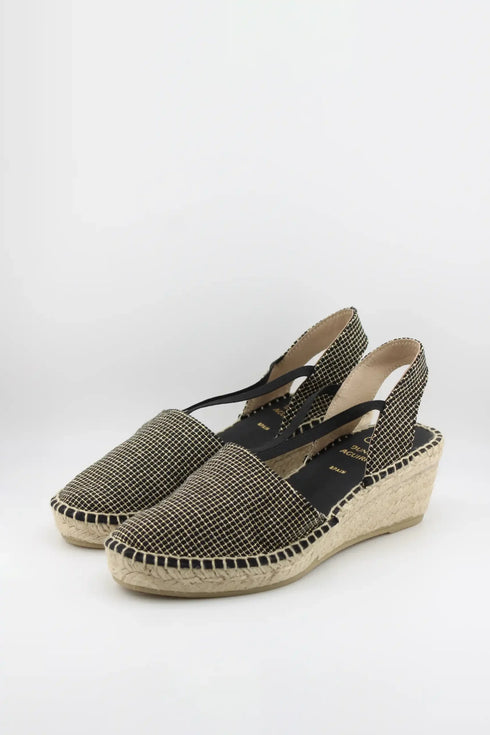 Juncal Aguirre Slingback Espadrille Wedge