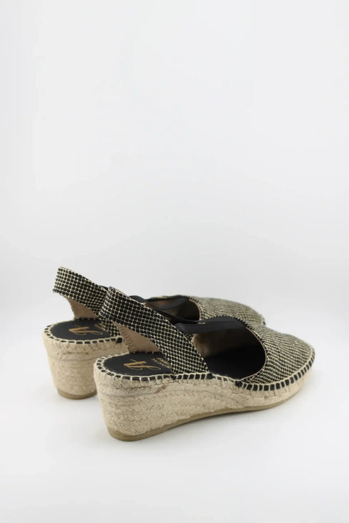 Juncal Aguirre Slingback Espadrille Wedge