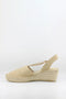 Juncal Aguirre Slingback Espadrille Wedge