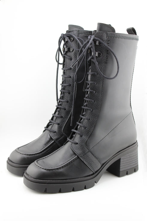 Hispanitas Lace-Up Chunky Heel Ankle Boots