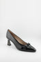 Hispanitas Pointed Toe Patent Leather Pumps