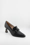 Hispanitas Pointed-Toe Loafer with Block Heel