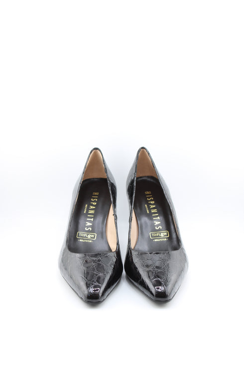 Hispanitas Patent Leather Pointed Toe Pumps
