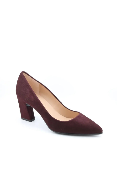 Unisa Elegant Suede Block Heel Pumps