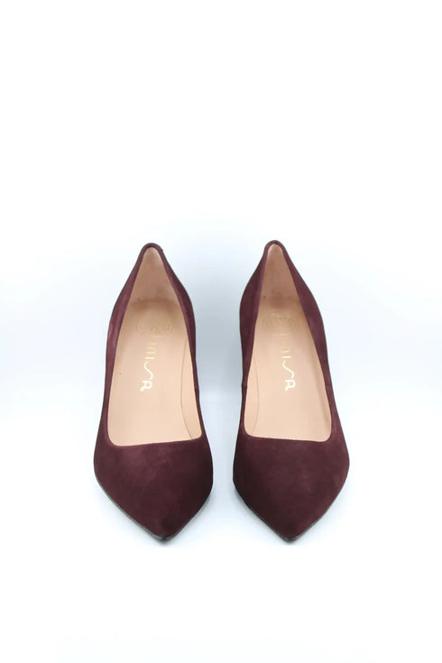 Unisa Elegant Suede Block Heel Pumps
