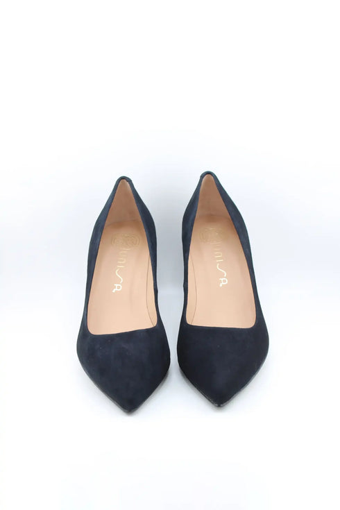 Unisa Elegant Suede Block Heel Pumps