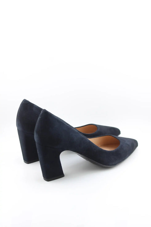 Unisa Elegant Suede Block Heel Pumps