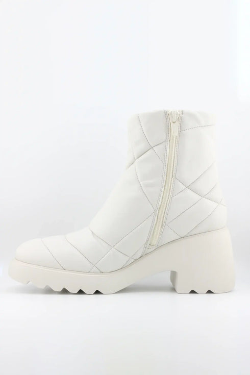 Unisa Quilted Platform Ankle Boots
