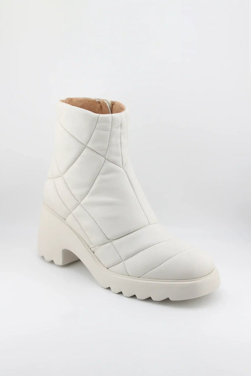 Unisa Quilted Platform Ankle Boots