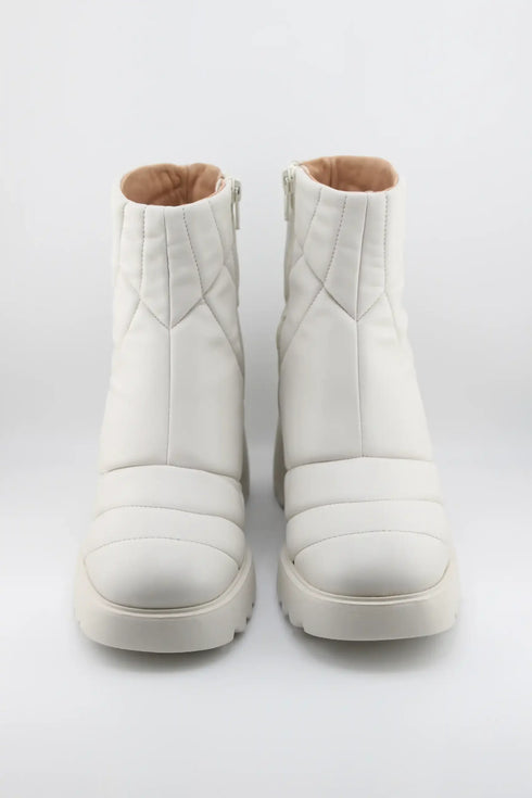 Unisa Quilted Platform Ankle Boots