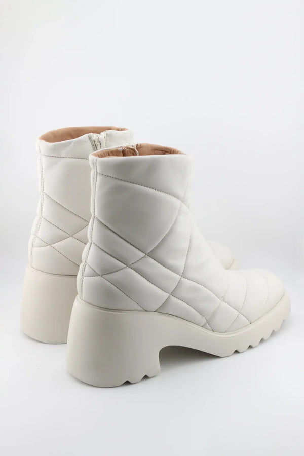 Unisa Quilted Platform Ankle Boots