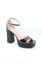 Unisa Block Heel Ankle Strap Sandal