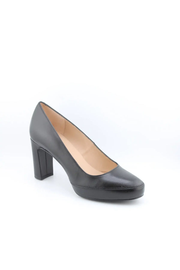 Unisa Block Heel Leather Pumps
