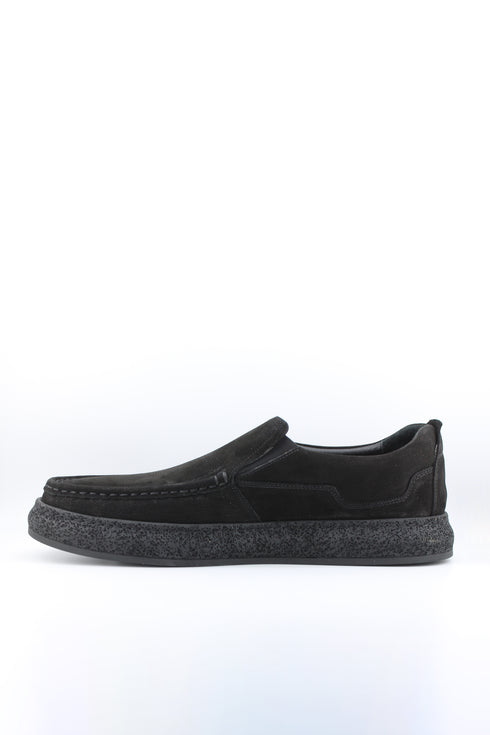 DFC Relax Men Suede Slip-On Moccasin with Textured Sole