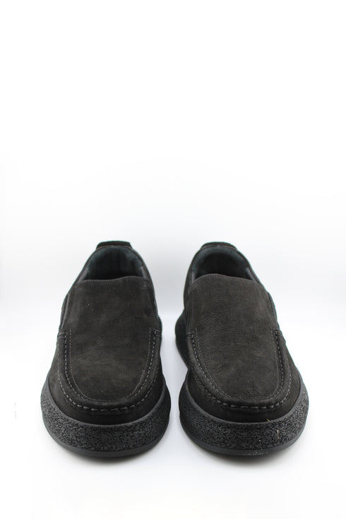 DFC Relax Men Suede Slip-On Moccasin with Textured Sole