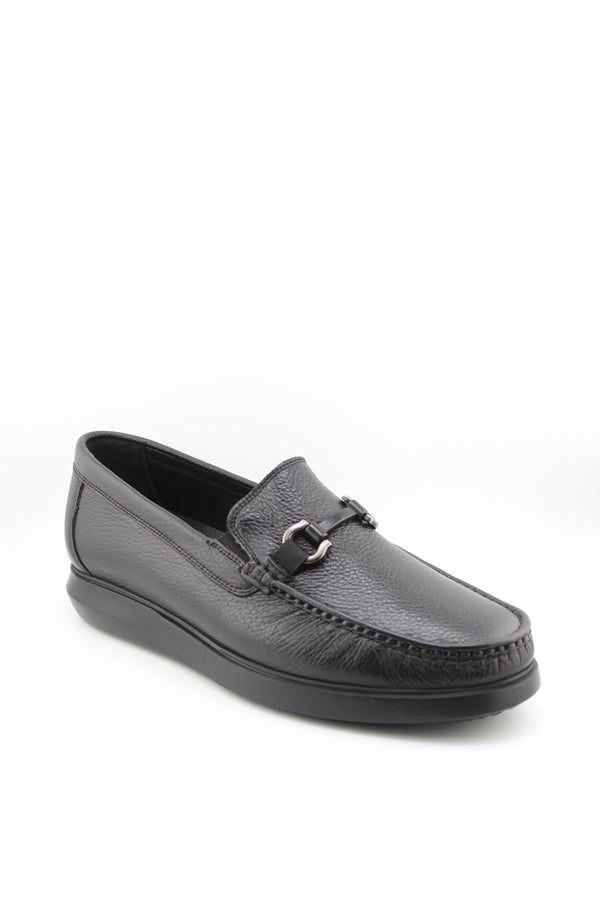 DFC Relax Men Leather Bit Loafer with Moccasin Stitching