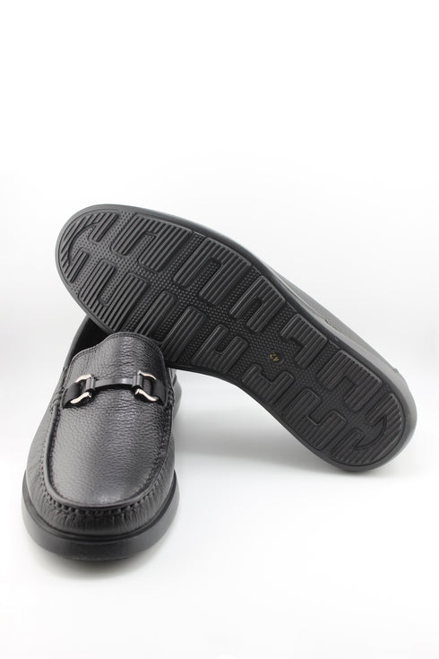 DFC Relax Men Leather Bit Loafer with Moccasin Stitching
