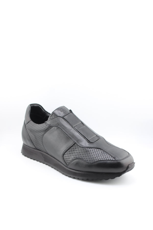 DFC Relax Men Perforated Slip-On Leather Sneaker