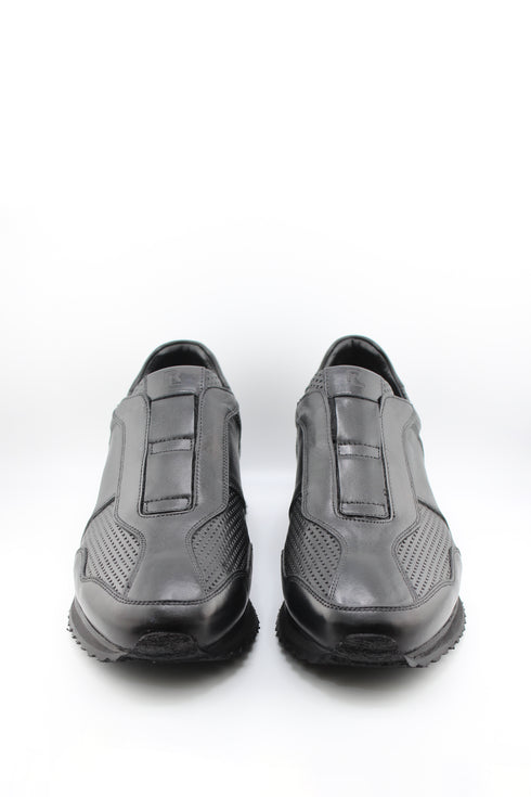 DFC Relax Men Perforated Slip-On Leather Sneaker