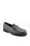 DFC Relax Men Pebbled Leather Loafer with Metal Accent