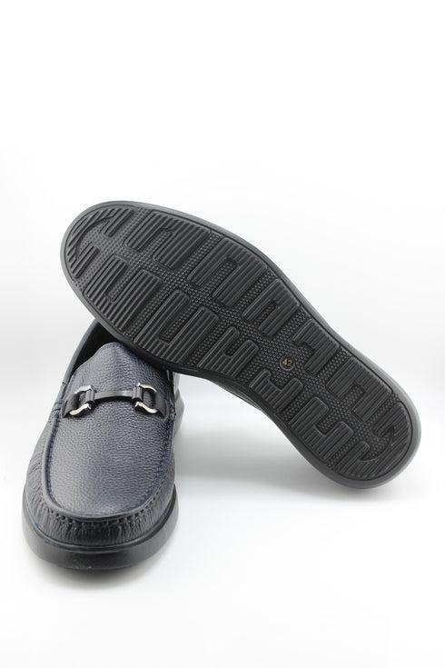 DFC Relax Men Leather Bit Loafer with Moccasin Stitching