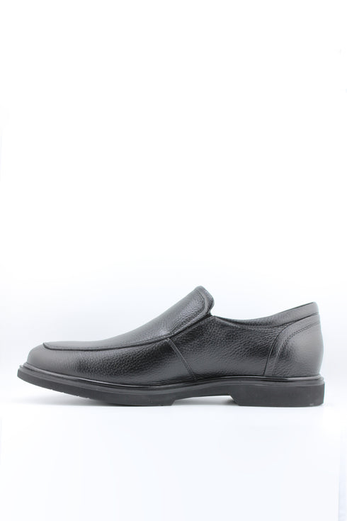 DFC Relax Men Pebble Grain Leather Slip-On Loafers