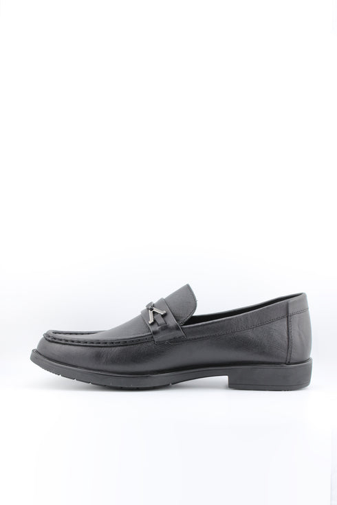 DFC Relax Men Textured Loafer with Metal Detailing