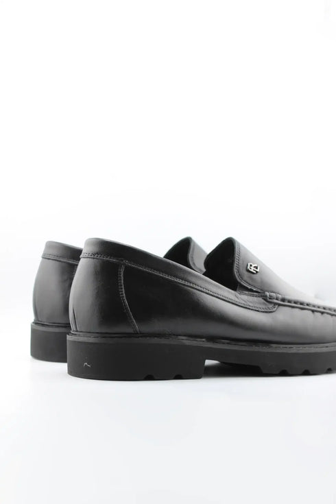 DFC Relax Men Classic Leather Loafer with Moccasin Stitching