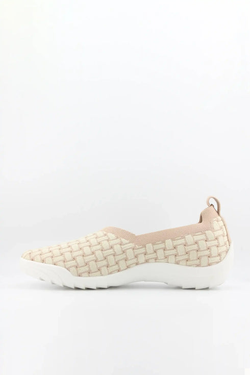 Bernie Mev Woven Slip-On Comfort Loafers