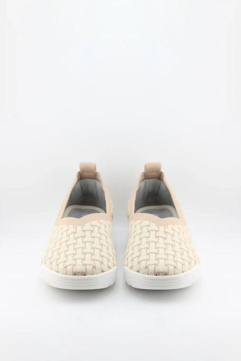 Bernie Mev Woven Slip-On Comfort Loafers