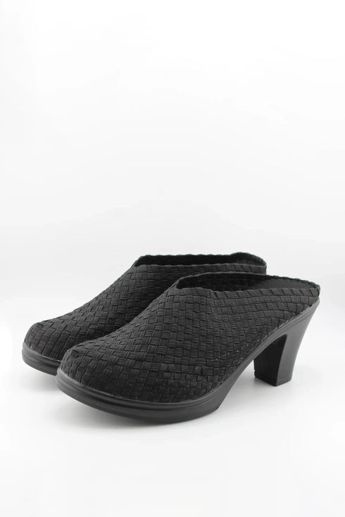 Bernie Mev Woven Heel Mule