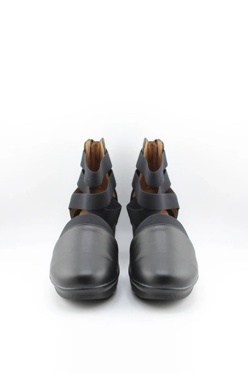 Bernie Mev Strappy Wedge Ankle Strap Shoes