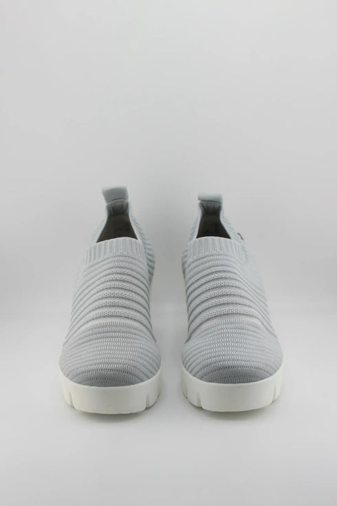 Bernie Mev Slip-On Ribbed Knit Platform Sneakers