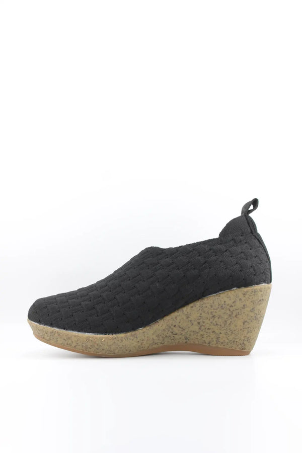 Bernie Mev Woven Wedge Slip-On