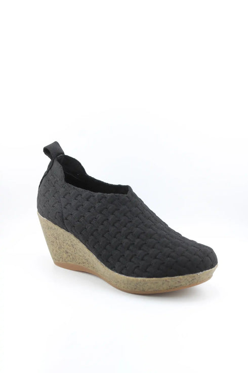 Bernie Mev Woven Wedge Slip-On