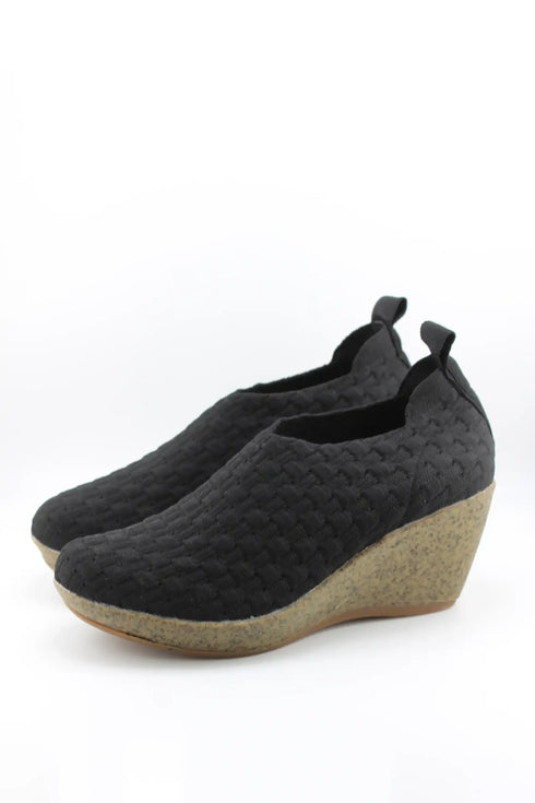 Bernie Mev Woven Wedge Slip-On