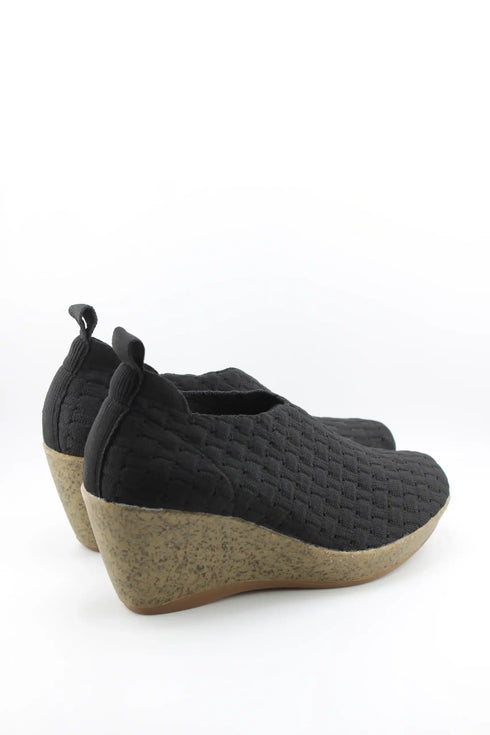 Bernie Mev Woven Wedge Slip-On