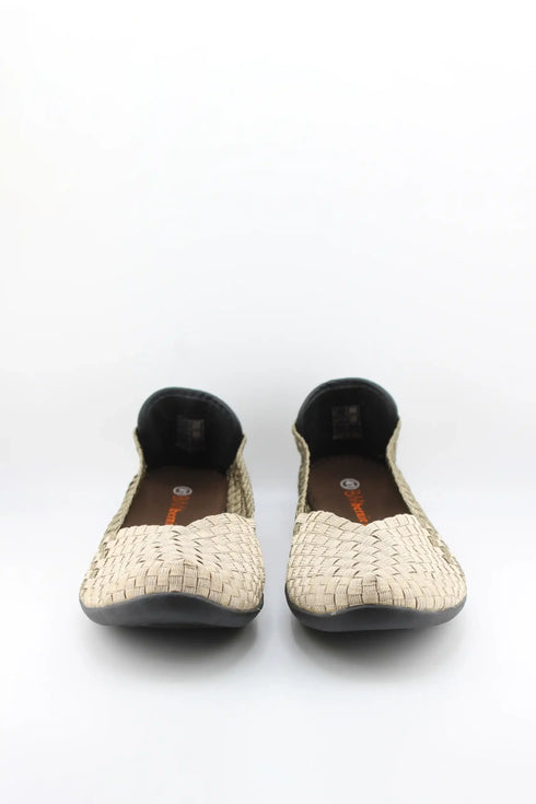Bernie Mev Woven Slip-On Comfort Flats