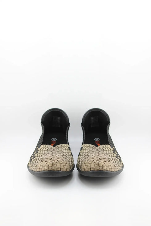 Bernie Mev Woven Slip-On Comfort Flats