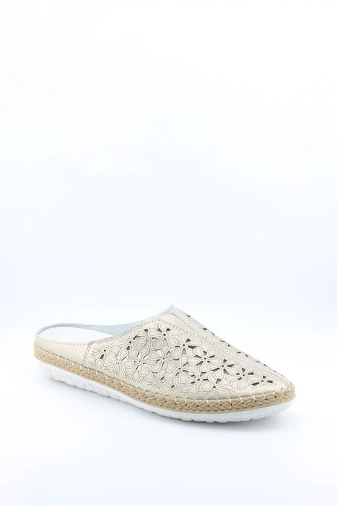 Bernie Mev Perforated Slip-On Espadrille Clogs