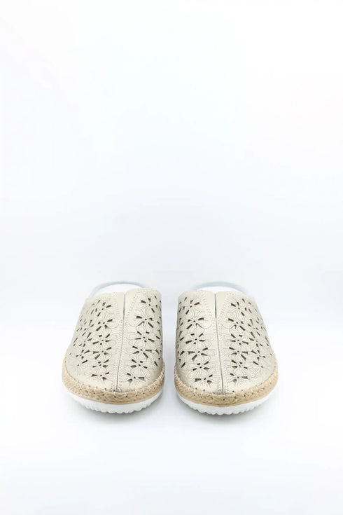 Bernie Mev Perforated Slip-On Espadrille Clogs