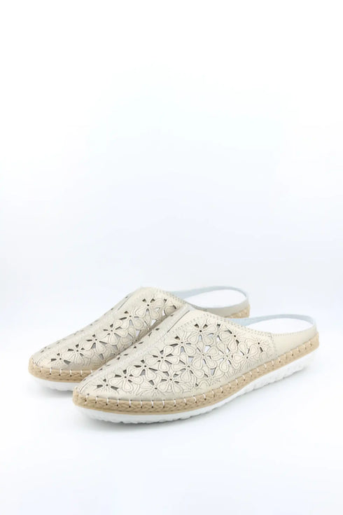 Bernie Mev Perforated Slip-On Espadrille Clogs